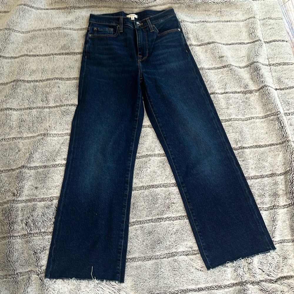 Splendid Wide Leg Dark Denim  Jeans